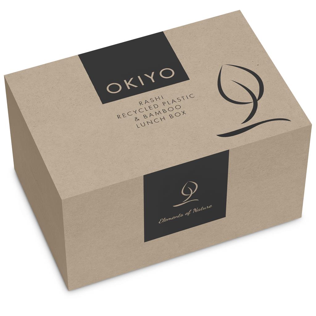 Okiyo Pasuta Recycled Plastic & Bamboo Lunch Box - Image 3