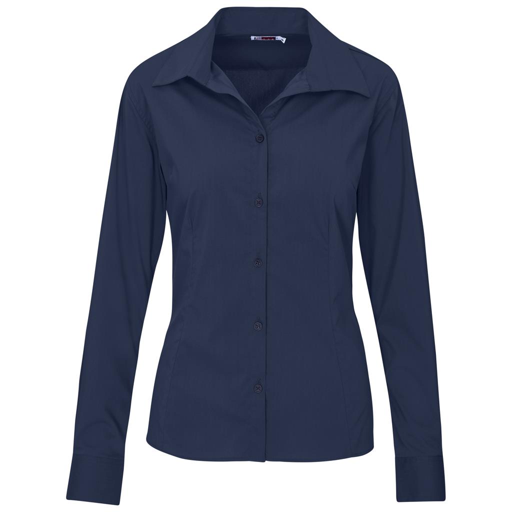 Ladies Long Sleeve Sheffield Stretch Shirt - Image 5
