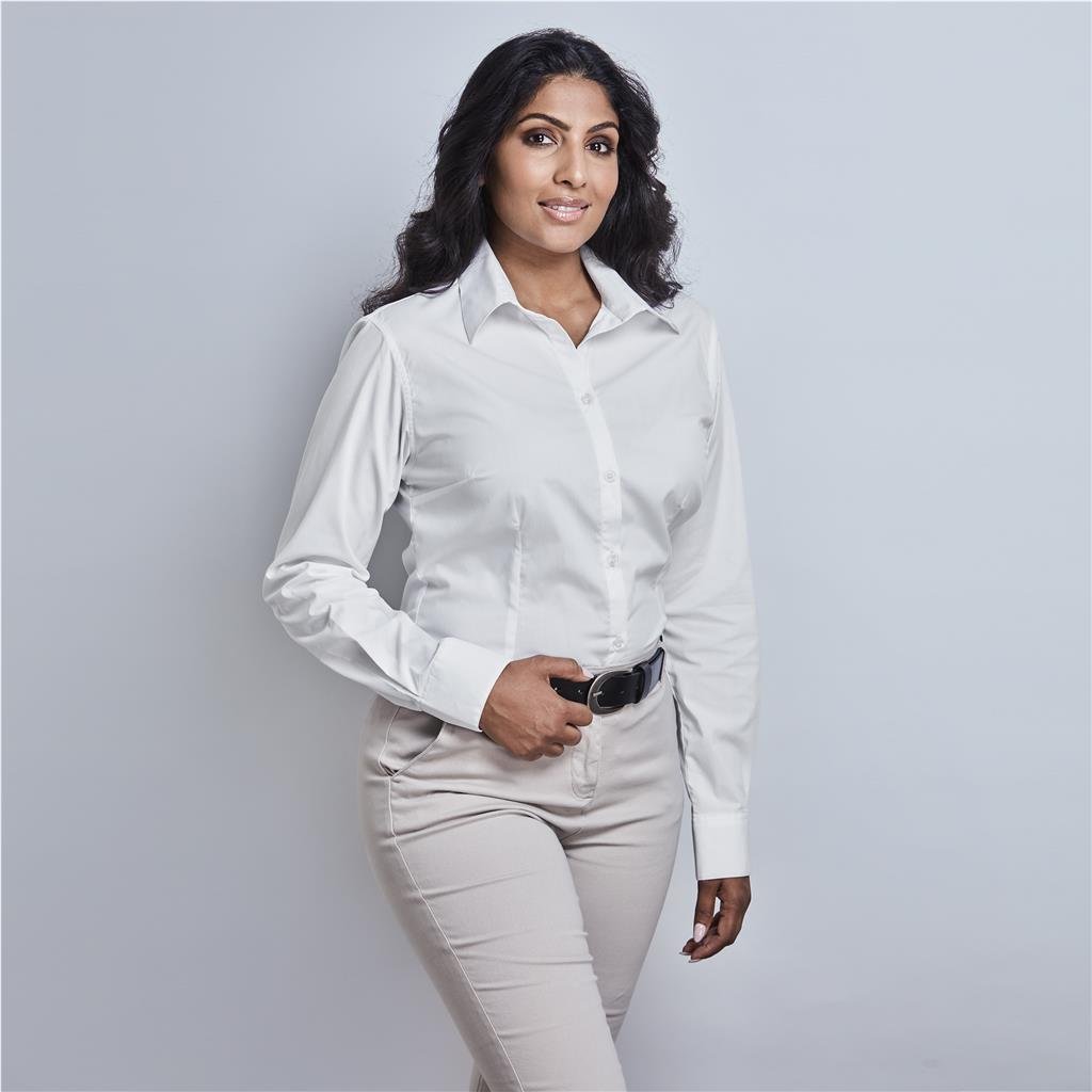 Ladies Long Sleeve Sheffield Stretch Shirt - Image 12