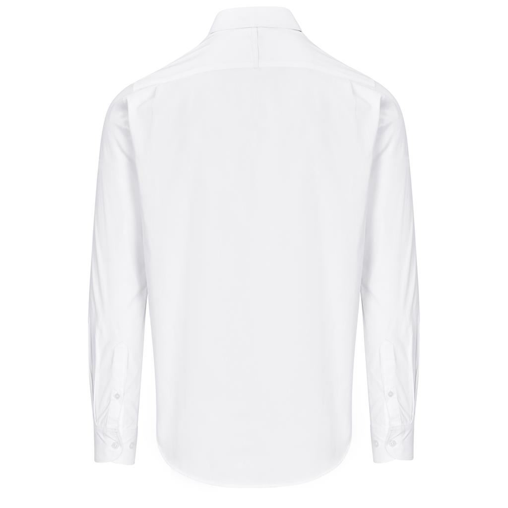 Mens Long Sleeve Cotton Twill Moderna Shirt - Image 13
