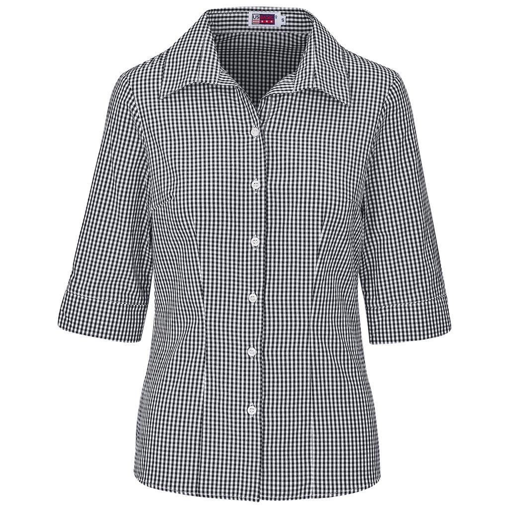 Ladies 3/4 Sleeve Ashford Shirt - Image 7