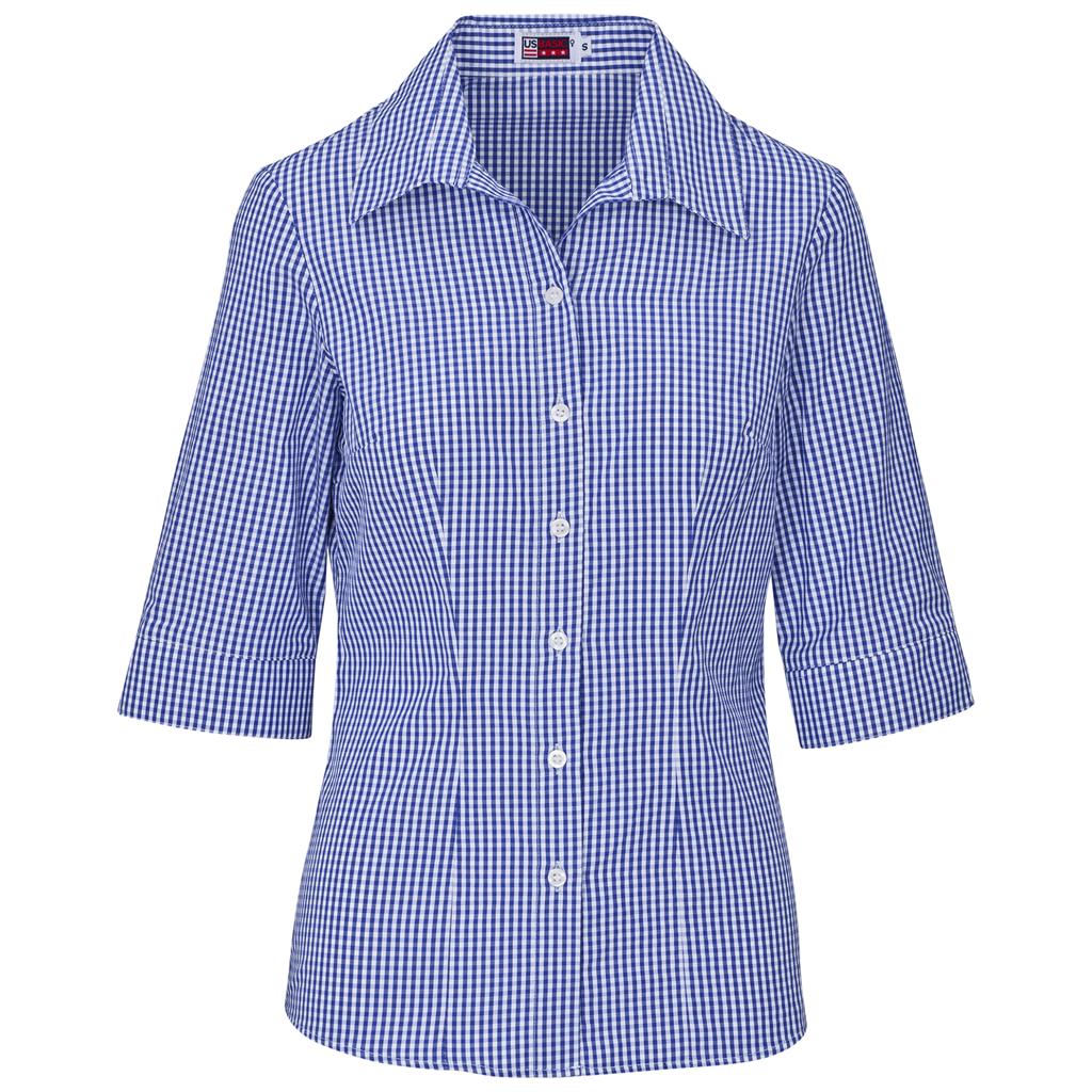 Ladies 3/4 Sleeve Ashford Shirt - Image 10