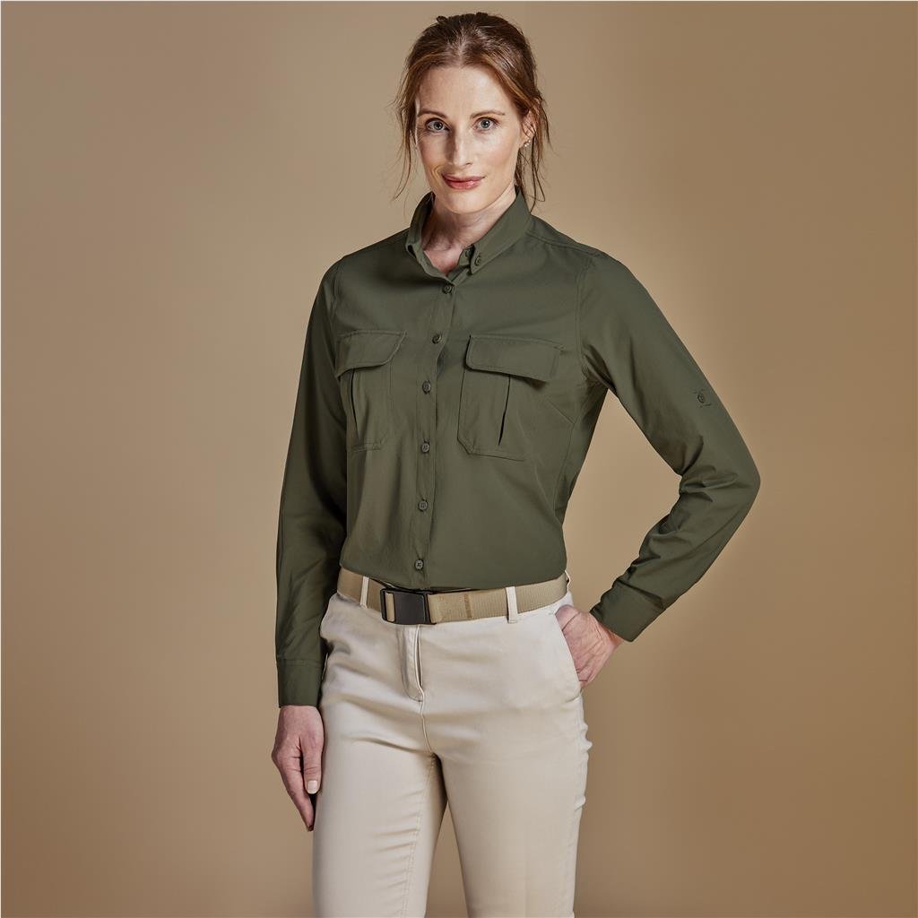 Ladies Long Sleeve Amatola Shirt - Image 3
