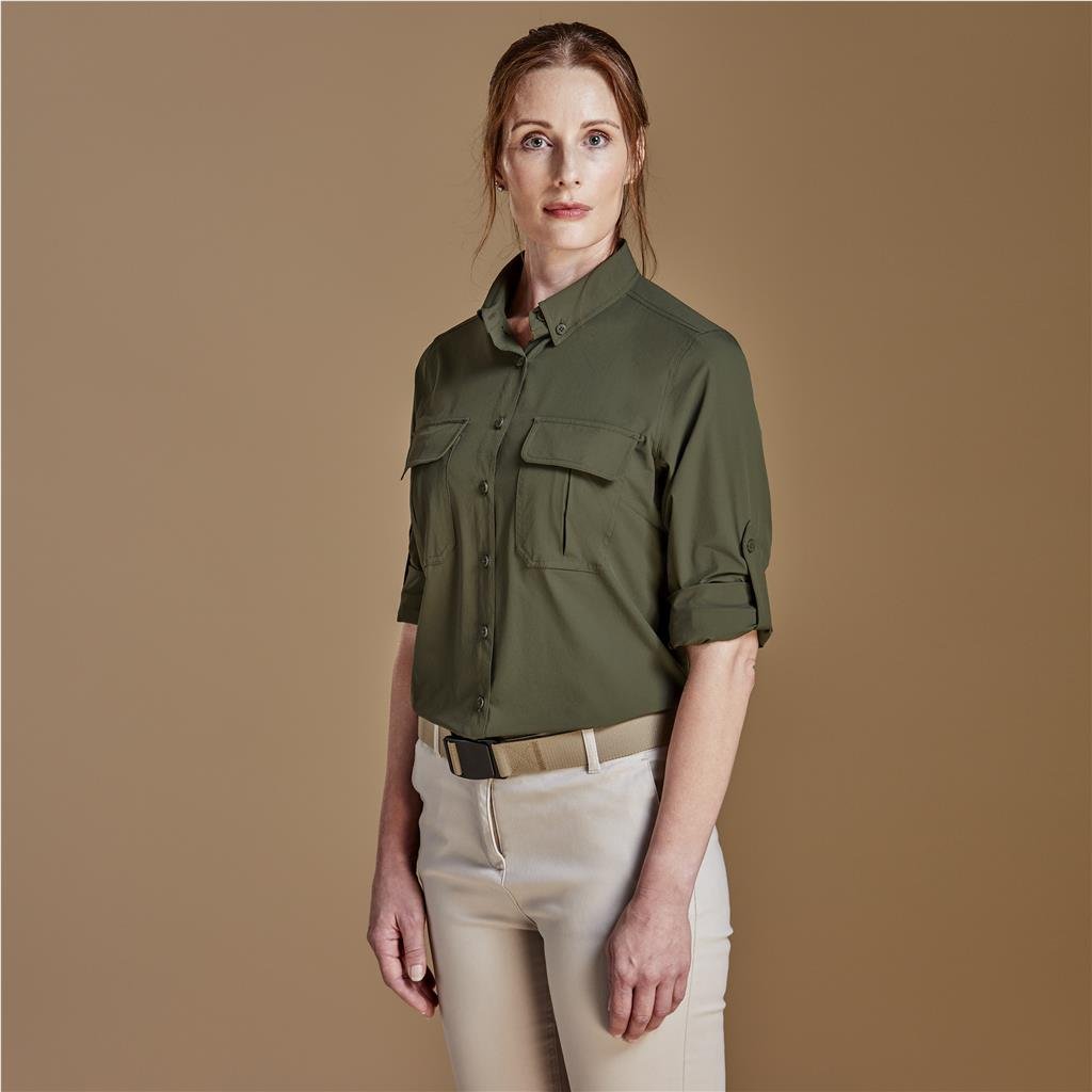 Ladies Long Sleeve Amatola Shirt - Image 10
