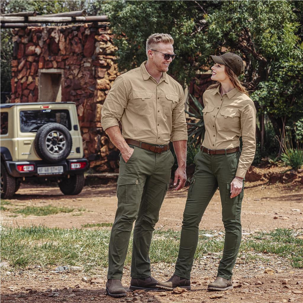 Mens Long Sleeve Mawenzi Twill Shirt - Image 10