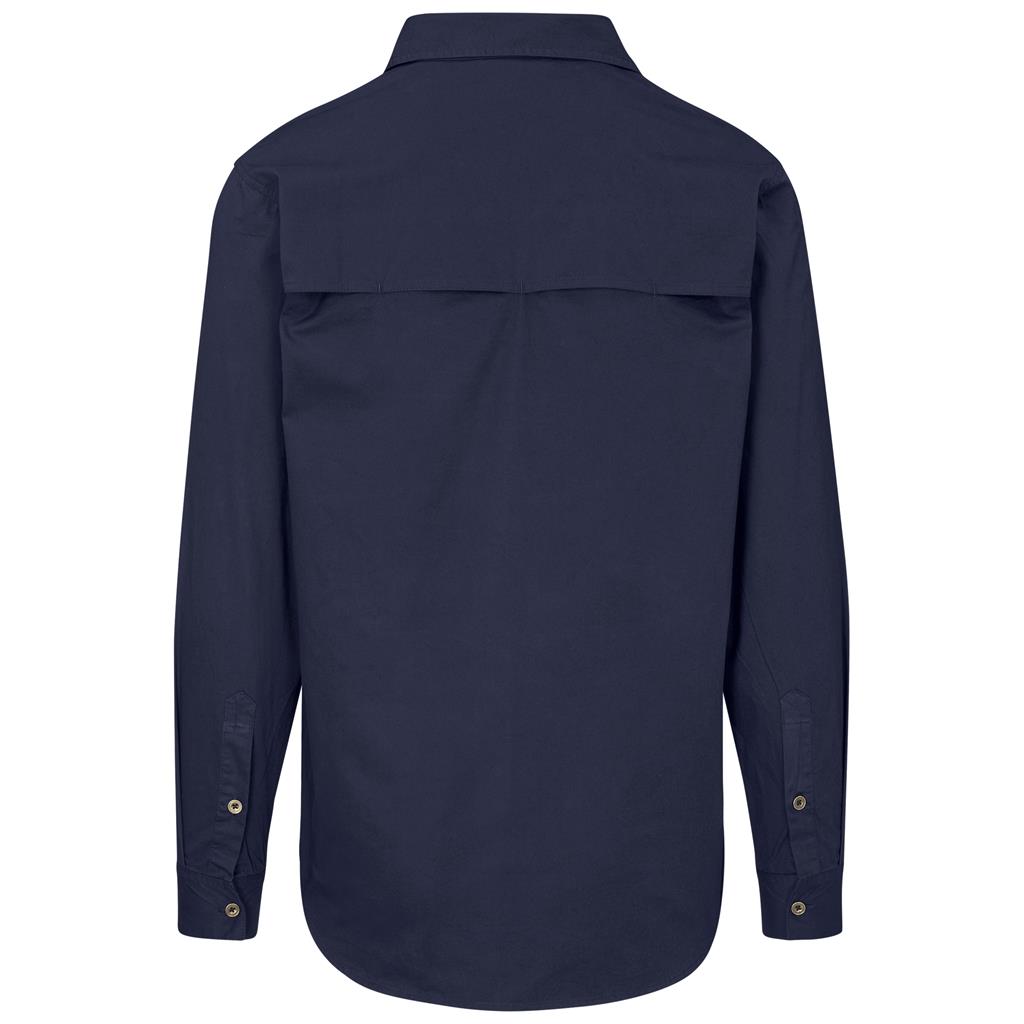 Mens Long Sleeve Mawenzi Twill Shirt - Image 13