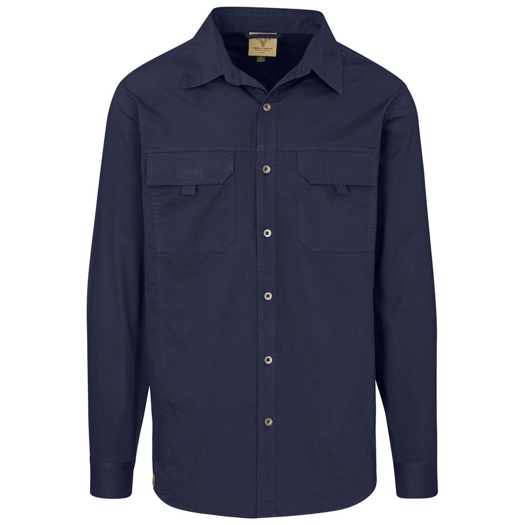 Mens Long Sleeve Mawenzi Twill Shirt - Image 12