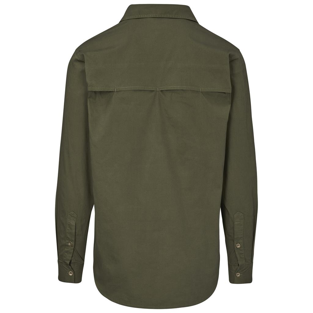 Mens Long Sleeve Mawenzi Twill Shirt - Image 17