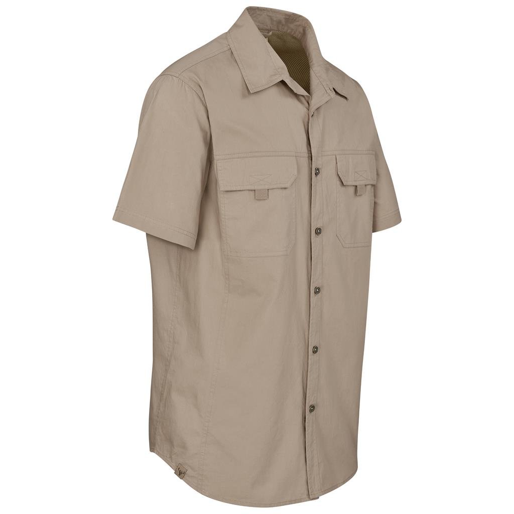 Mens Short Sleeve Mawenzi Twill Shirt - Image 10