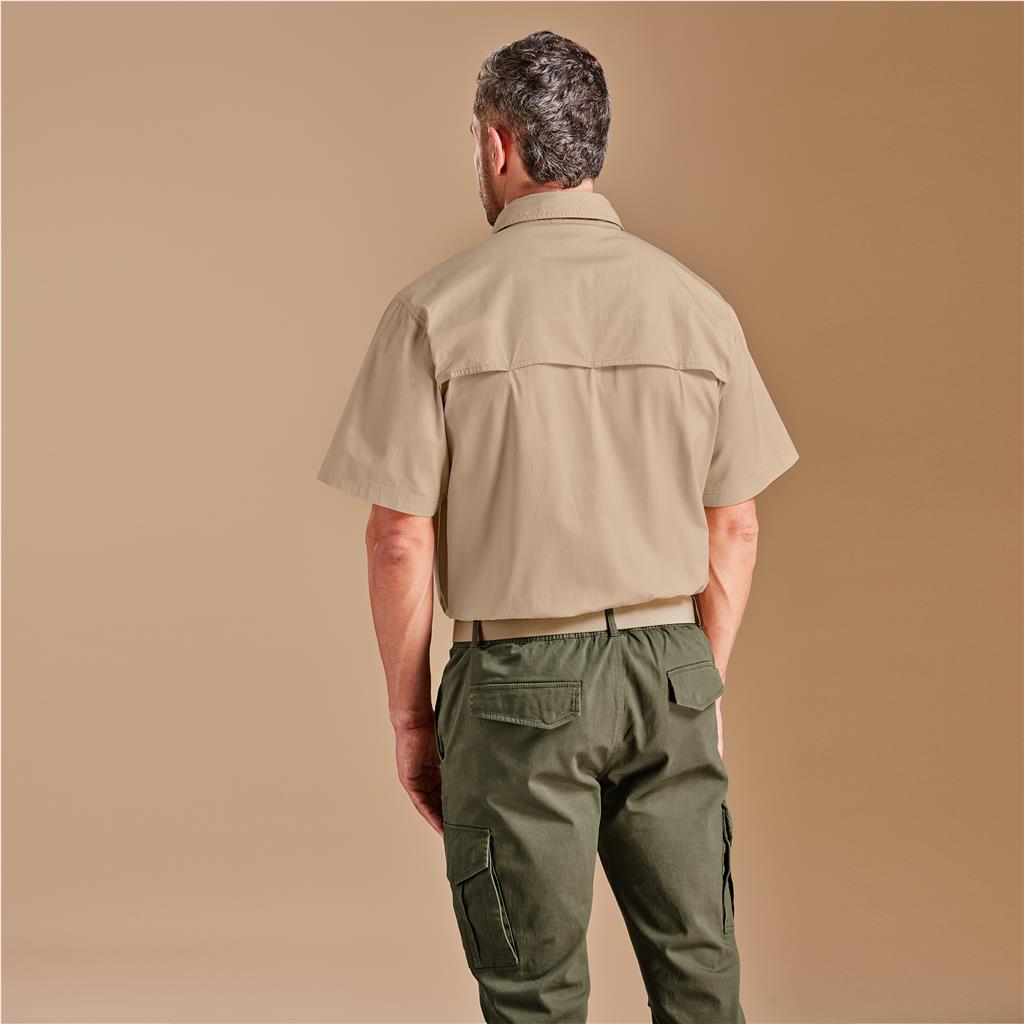 Mens Short Sleeve Mawenzi Twill Shirt - Image 3