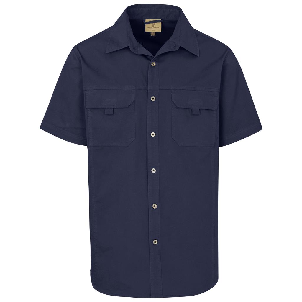 Mens Short Sleeve Mawenzi Twill Shirt - Image 12