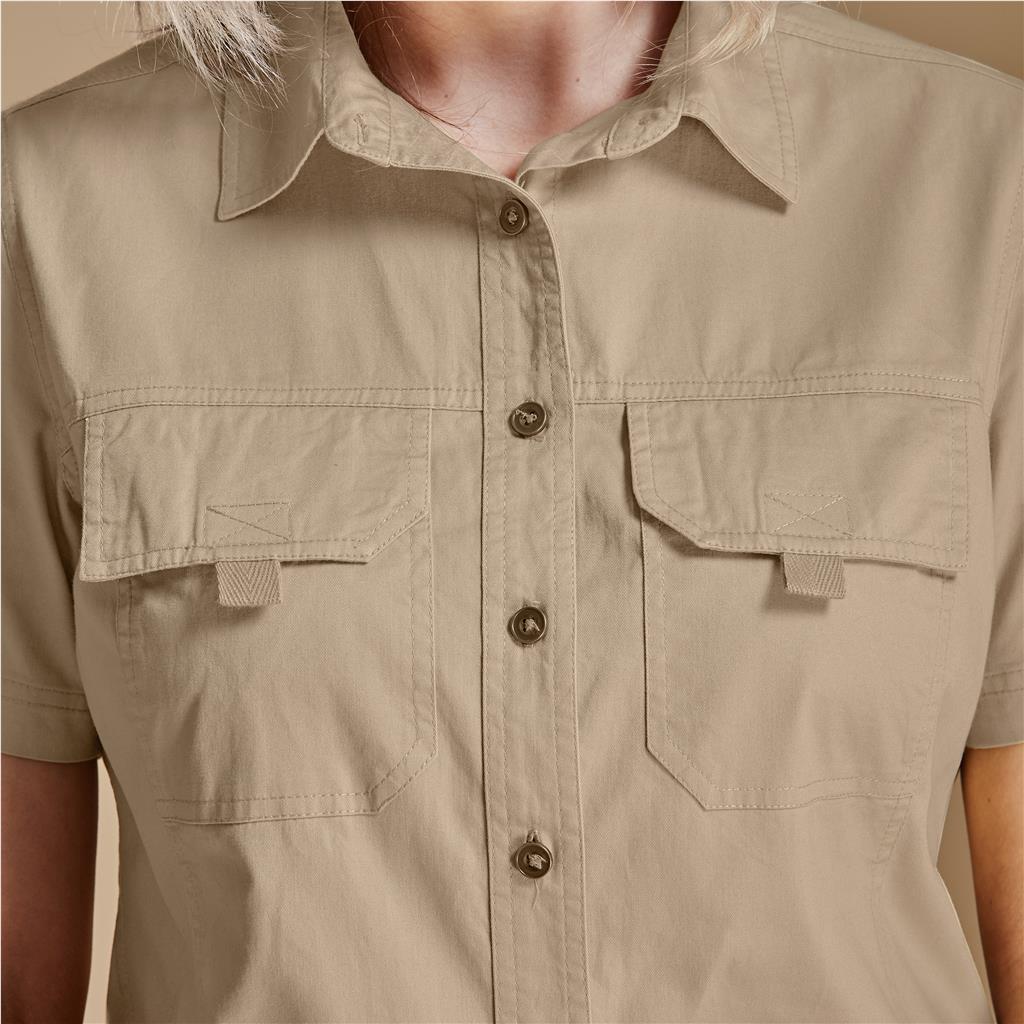 Ladies Short Sleeve Mawenzi Twill Shirt - Image 5
