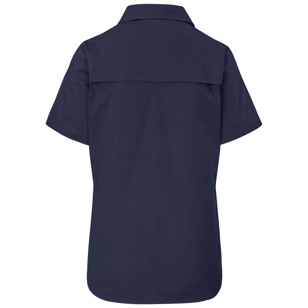 Ladies Short Sleeve Mawenzi Twill Shirt - Image 14