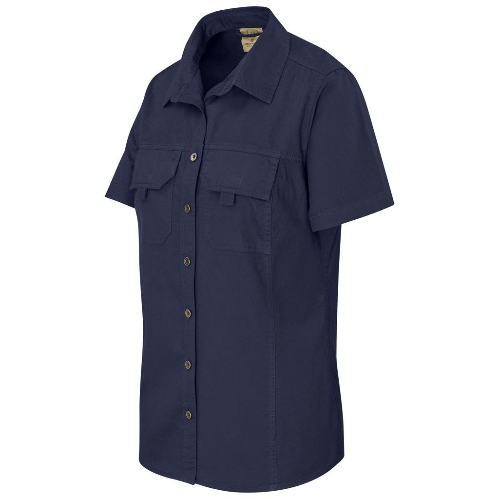Ladies Short Sleeve Mawenzi Twill Shirt - Image 13