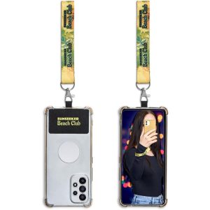 Altitude Rambler Single-Sided Sublimated Satin Wrist Phone Strap