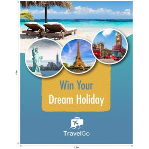 Ovation Sublimated Gazebo 1.5m X 1.5m - Full-Wall  (Excludes Hardware)