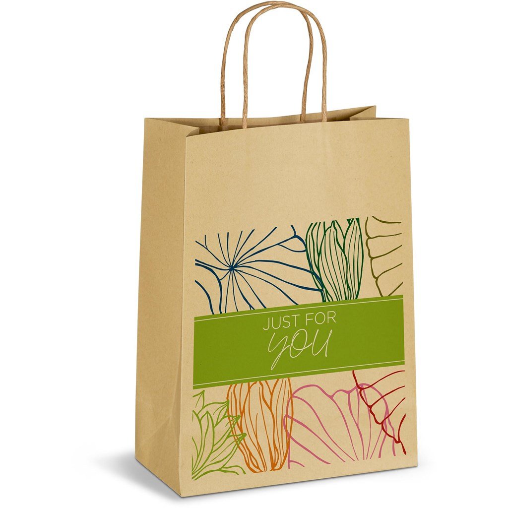 Altitude Ecological Digital Print Midi Paper Gift Bag 150gsm