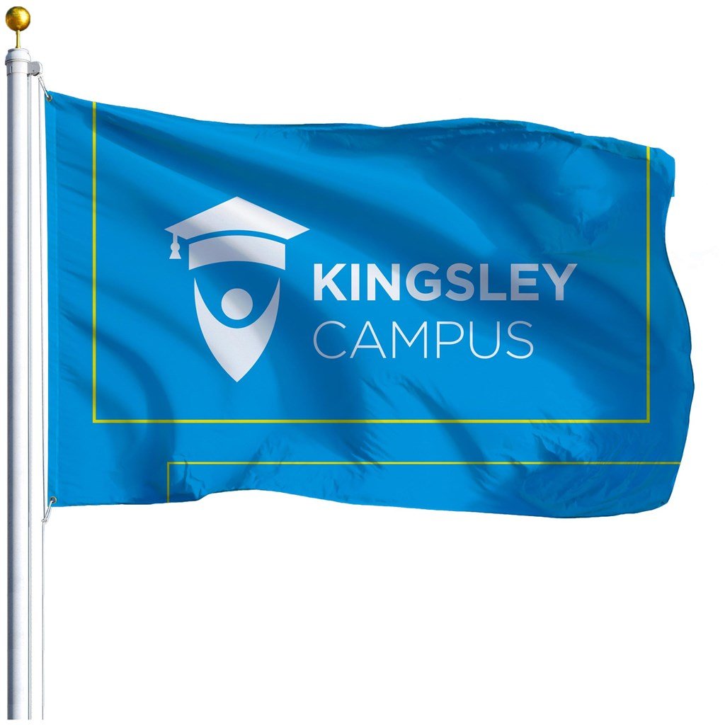 Champion Corporate Pole Flag 1800mm x 1200mm - Image 3