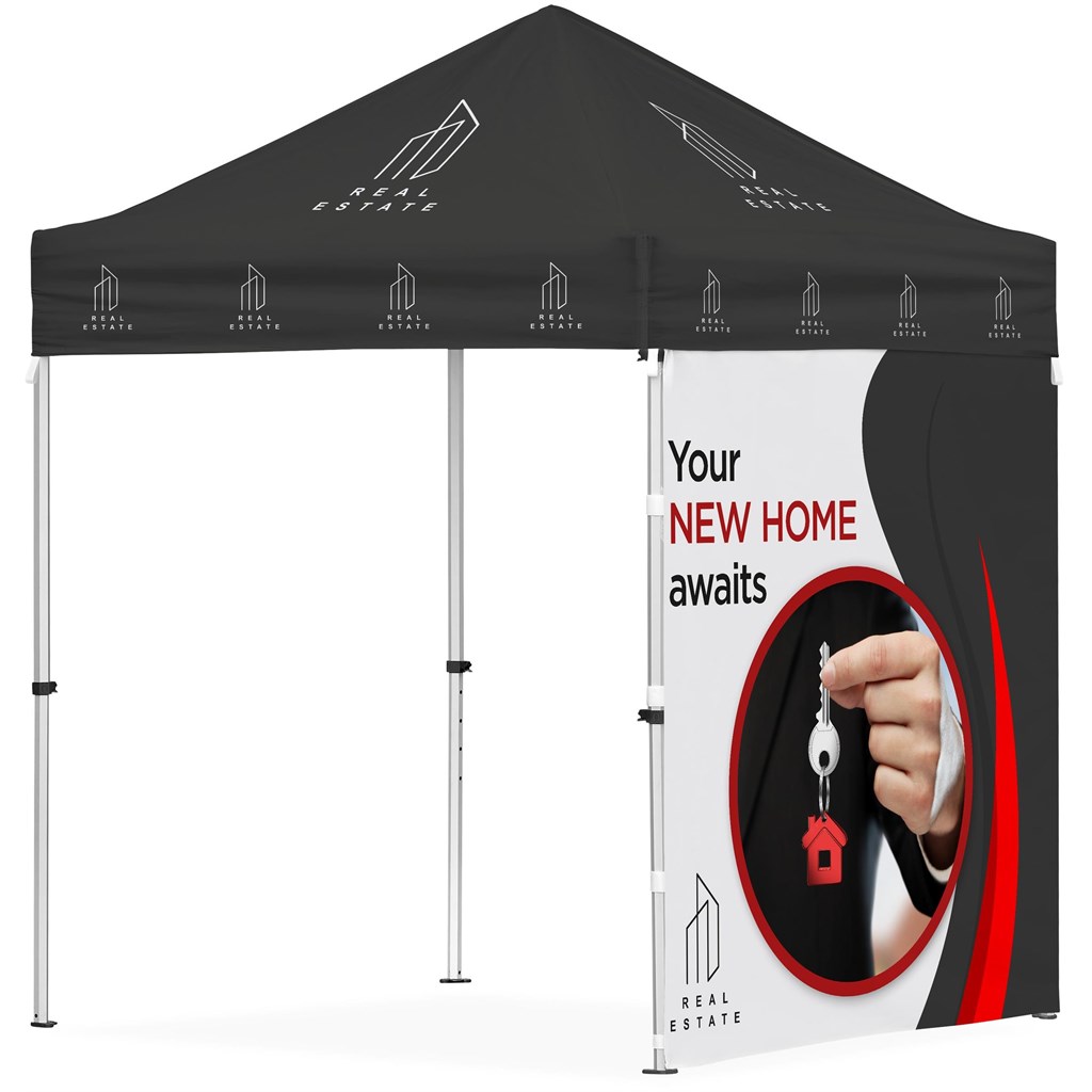 Ovation Sublimated Gazebo 2m X 2m Petite Frame - 1 Full Wall Skin - Image 17