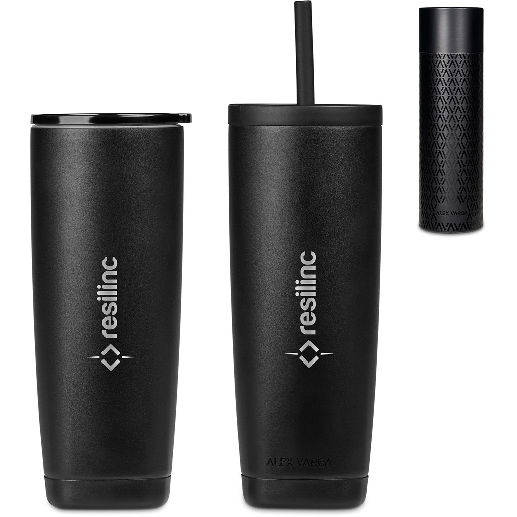 Alex Varga Aurelian Stainless Steel 2-in-1 Vacuum Tumbler & Straw - Image 11