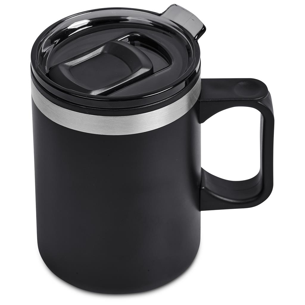Kooshty Angelo Stainless Steel & Plastic Double-Wall Mug – 360ml - Image 7
