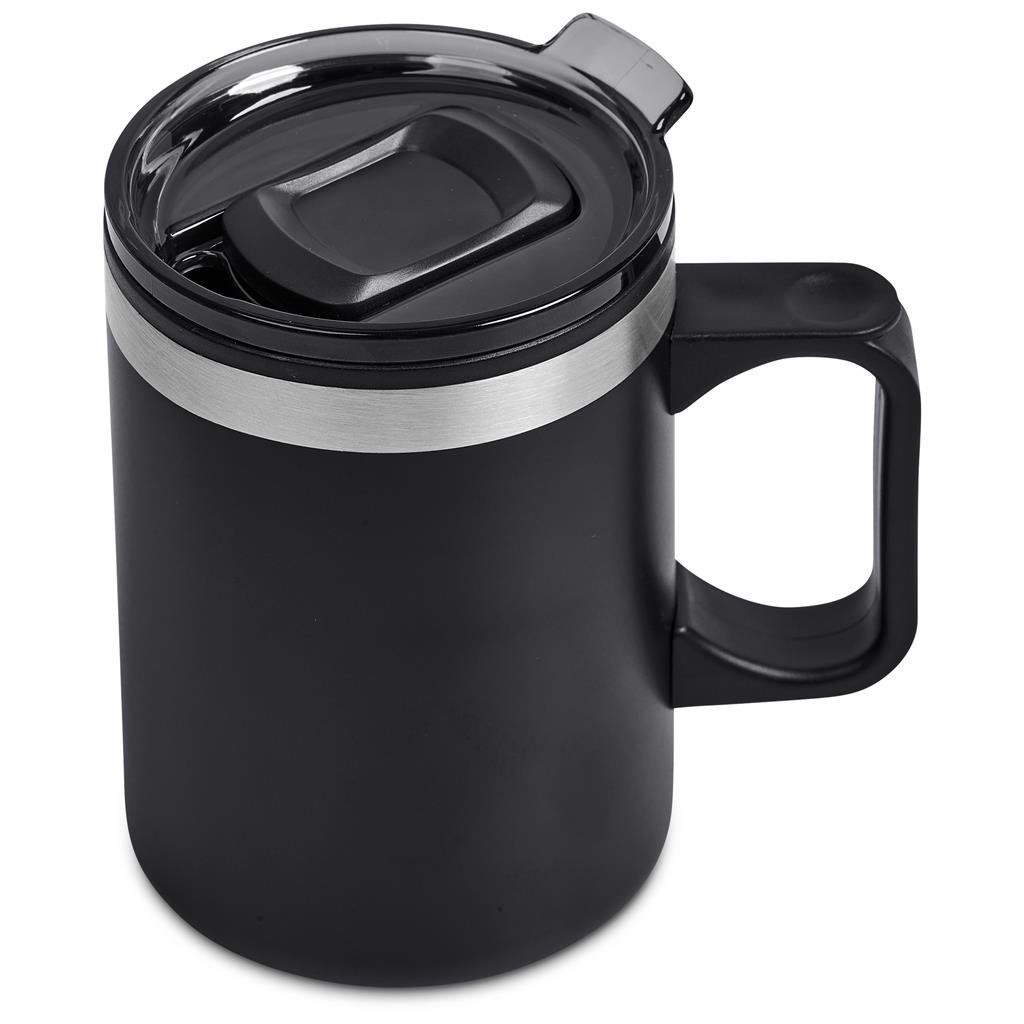 Kooshty Angelo Stainless Steel & Plastic Double-Wall Mug – 360ml - Image 10