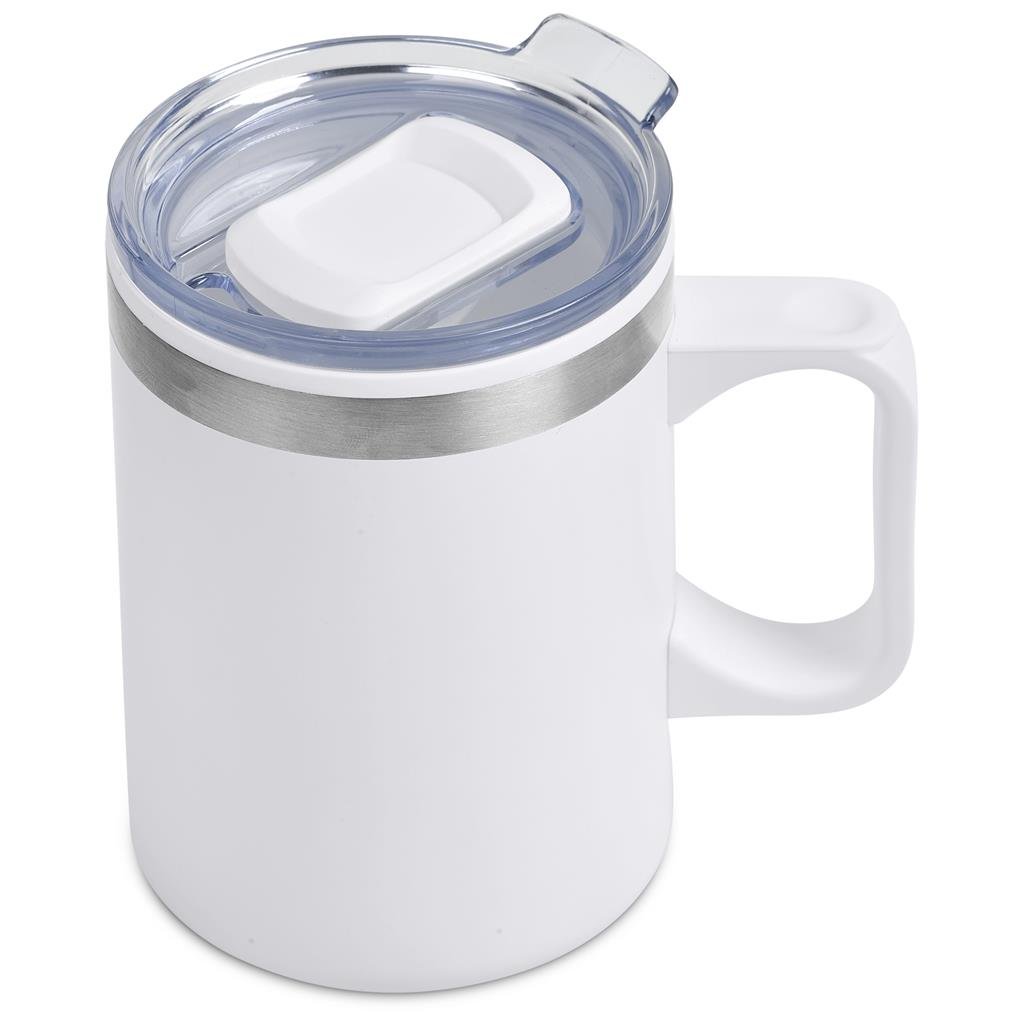 Kooshty Angelo Stainless Steel & Plastic Double-Wall Mug – 360ml - Image 18