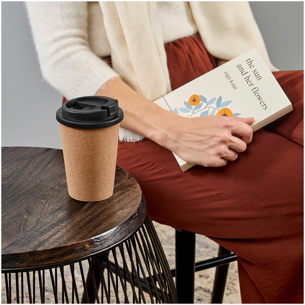 Okiyo Joki Cork & Wheat Straw Double-Wall Tumbler – 350ml - Image 14