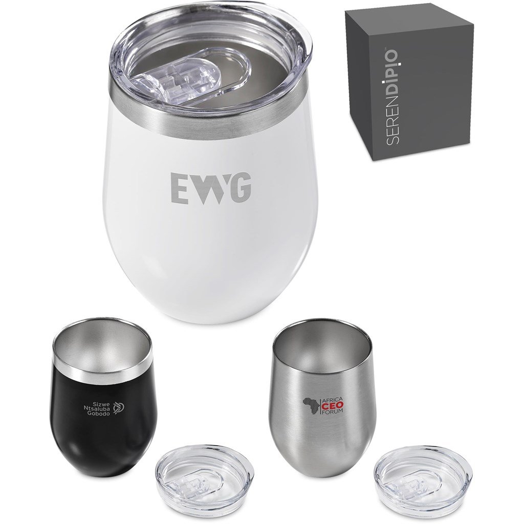 Serendipio Sheridan Stainless Steel Vacuum Tumbler - 300ml - Image 3