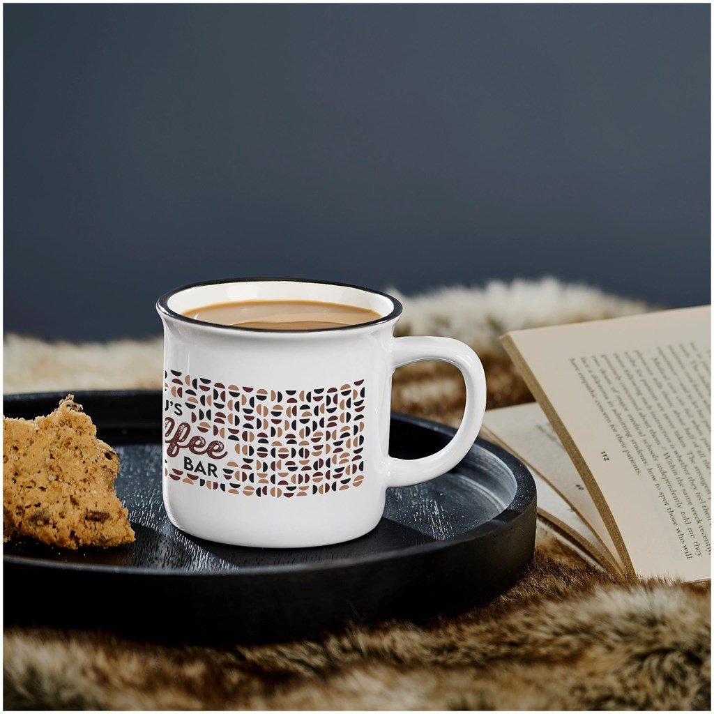 Serendipio York Ceramic Sublimation Coffee Mug - 280ml - Image 6