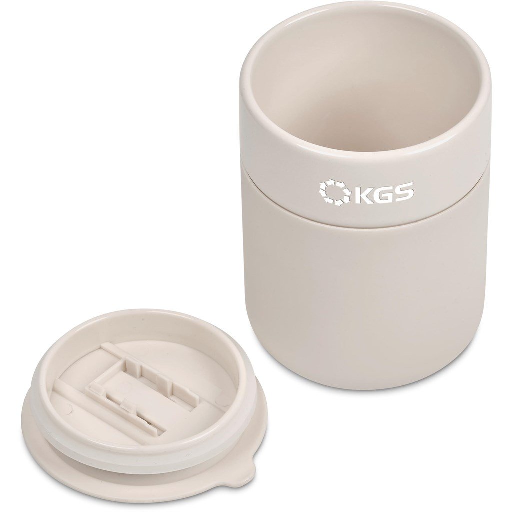 Serendipio Pimlico Ceramic Coffee Tumbler – 300ml - Image 34