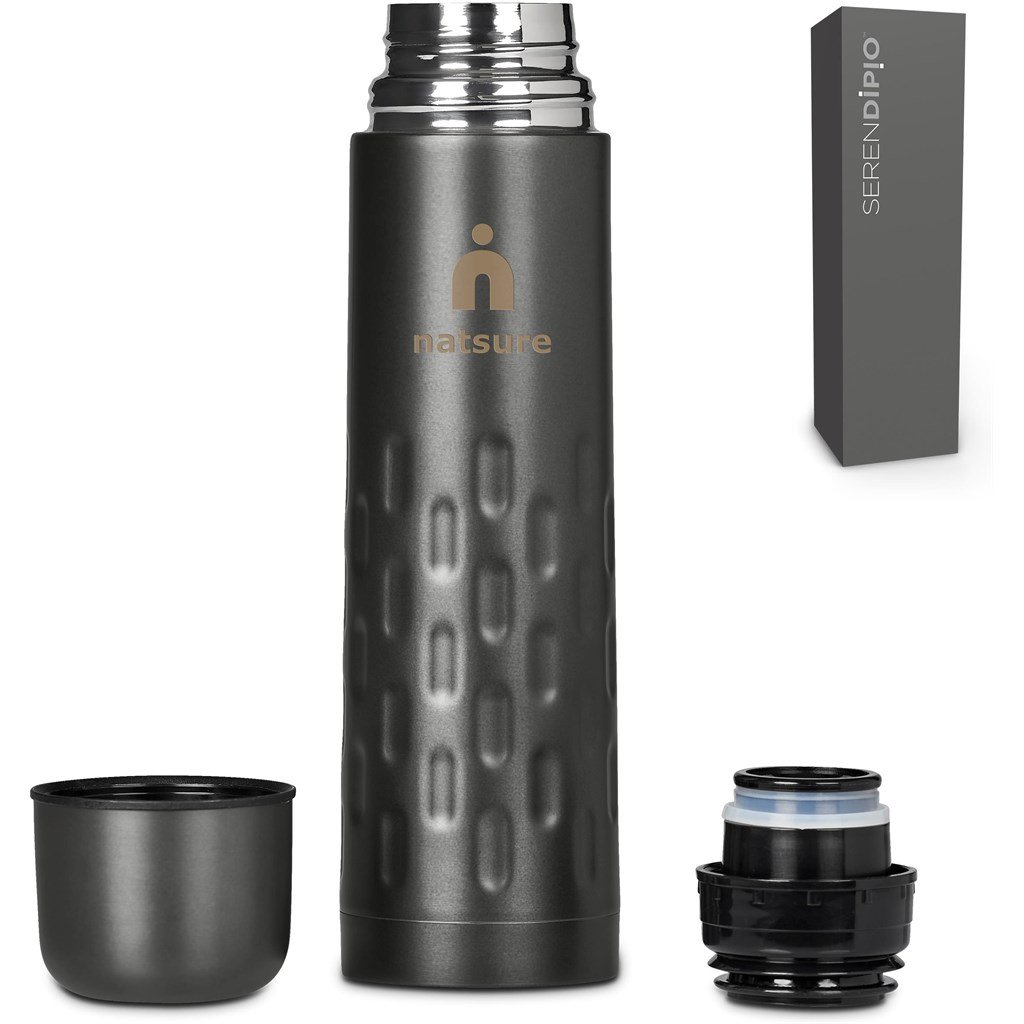Serendipio Binary Stainless Steel Vacuum Flask - 500ml - Image 5
