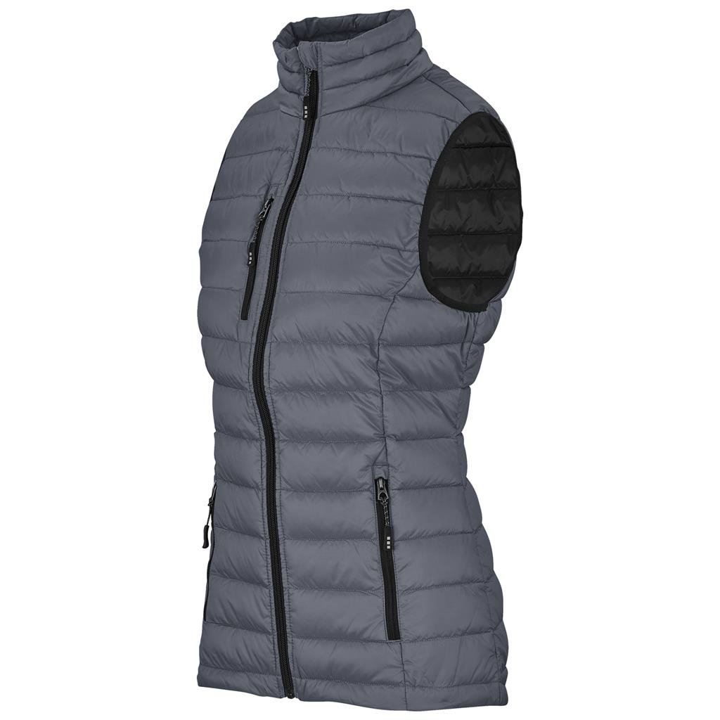Ladies Scotia Bodywarmer - Grey - Image 3