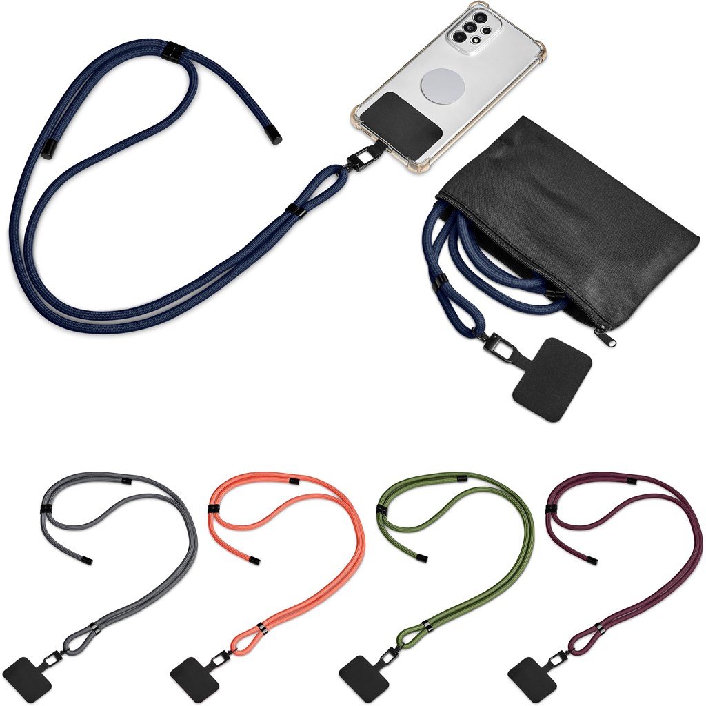 Altitude Resort Crossbody Phone Strap in Pouch - Image 7