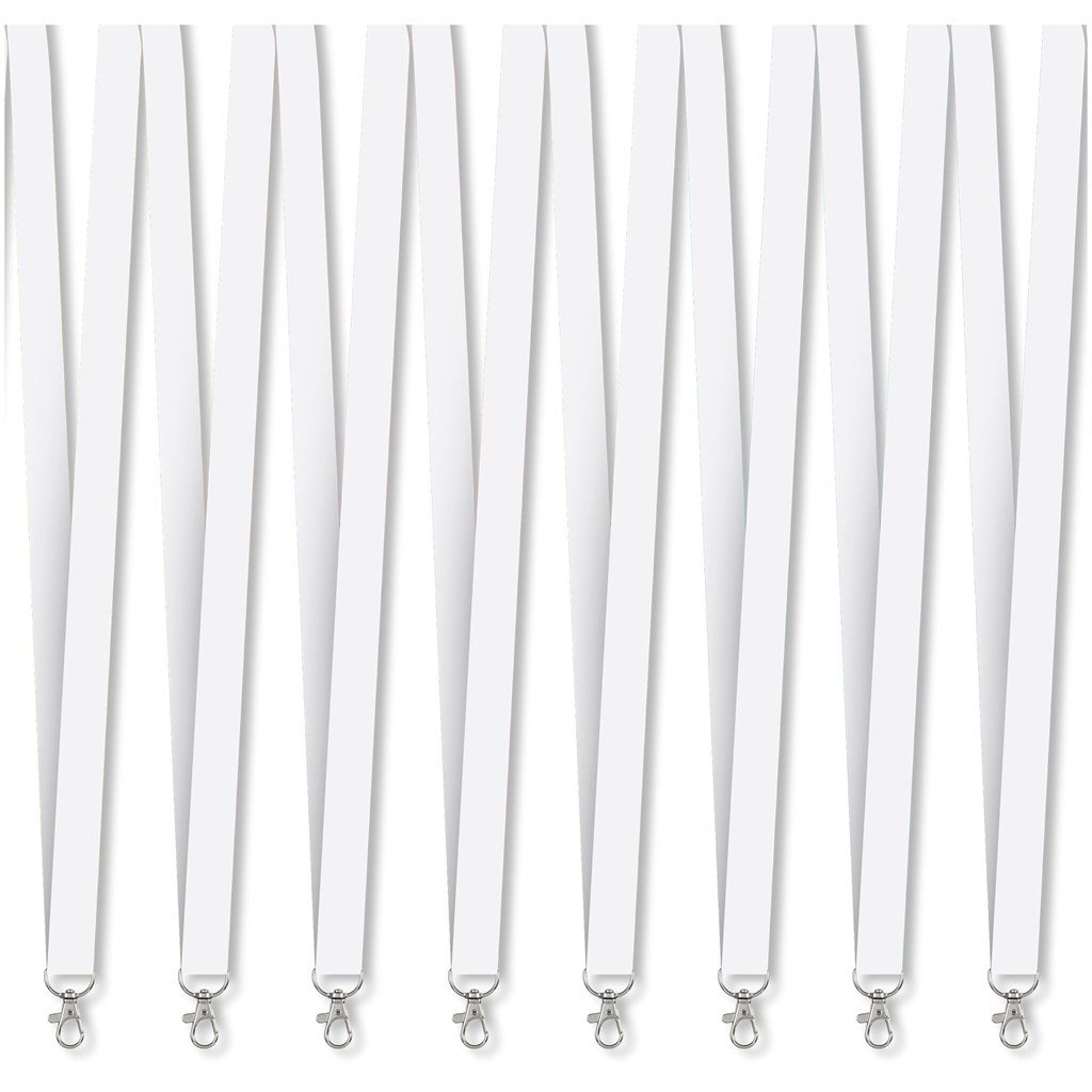 Altitude Snap Hook Clip Single-Sided Sublimation Satin Lanyard - Image 3