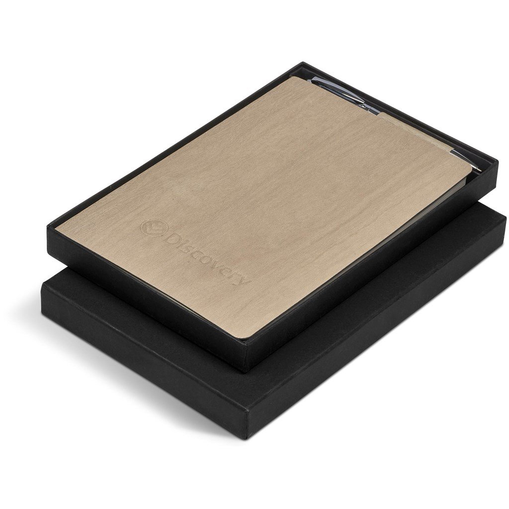 Oakridge Soft Cover Notebook & Pen Set - Image 6
