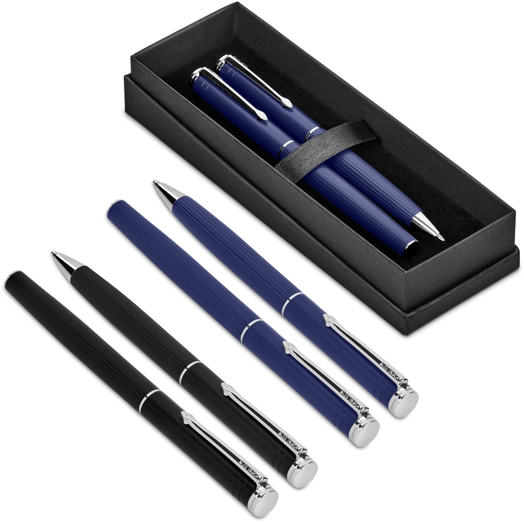 Alex Varga Mollino Ball Pen & Rollerball Set - Image 3