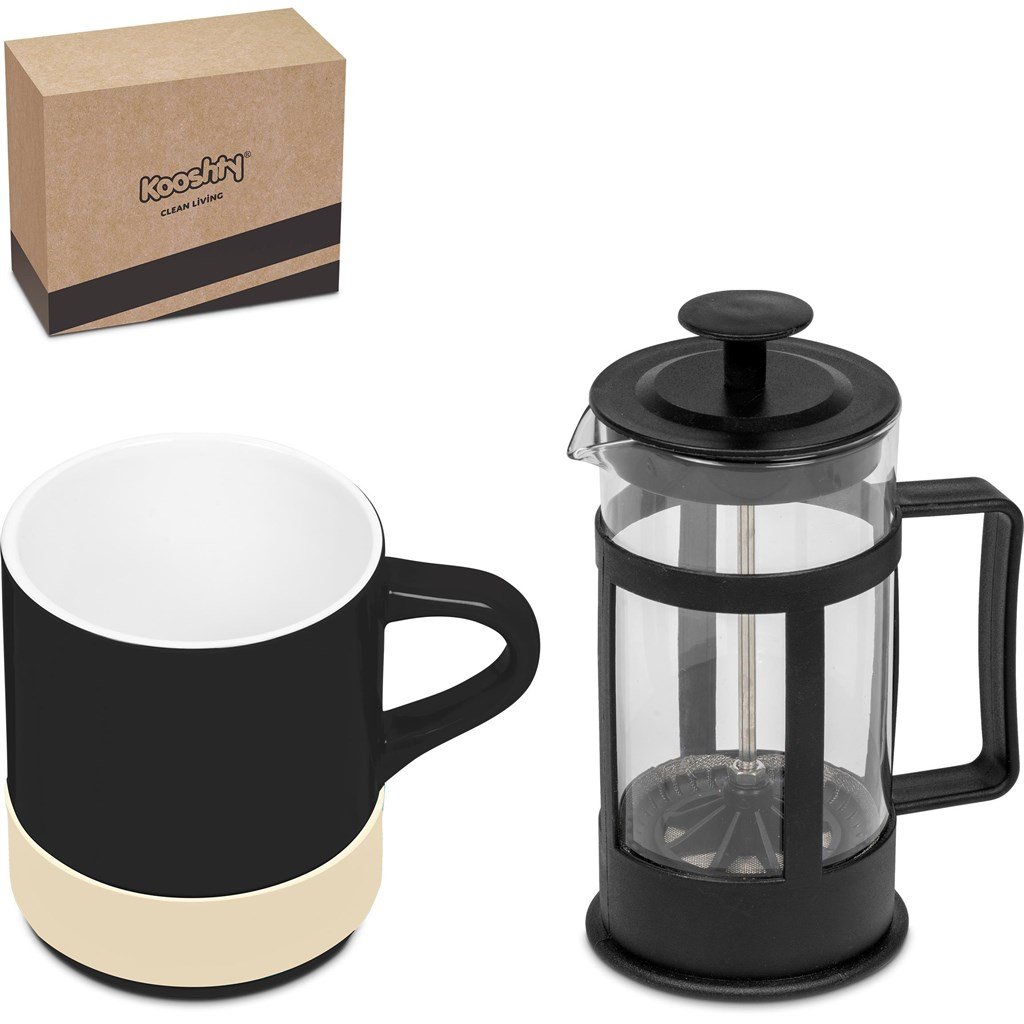 Kooshty Mixalot Black Koffee Set - Cream - Image 7