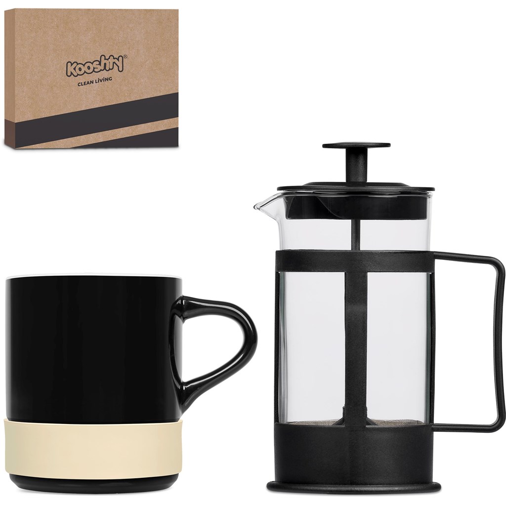 Kooshty Mixalot Black Koffee Set - Cream - Image 8