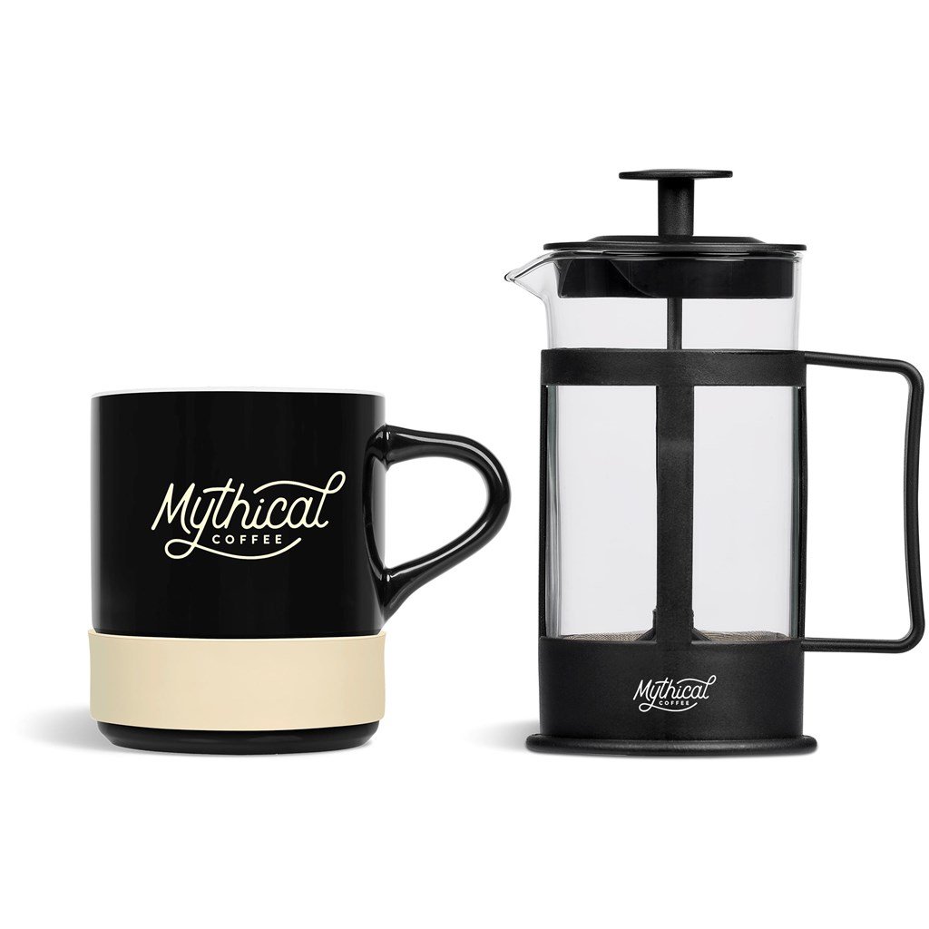 Kooshty Mixalot Black Koffee Set - Cream - Image 4