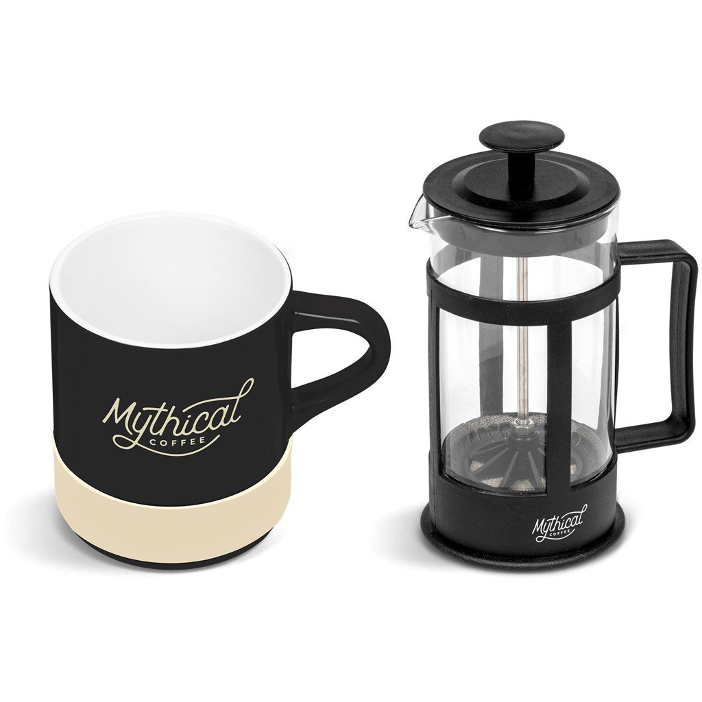Kooshty Mixalot Black Koffee Set - Cream - Image 6