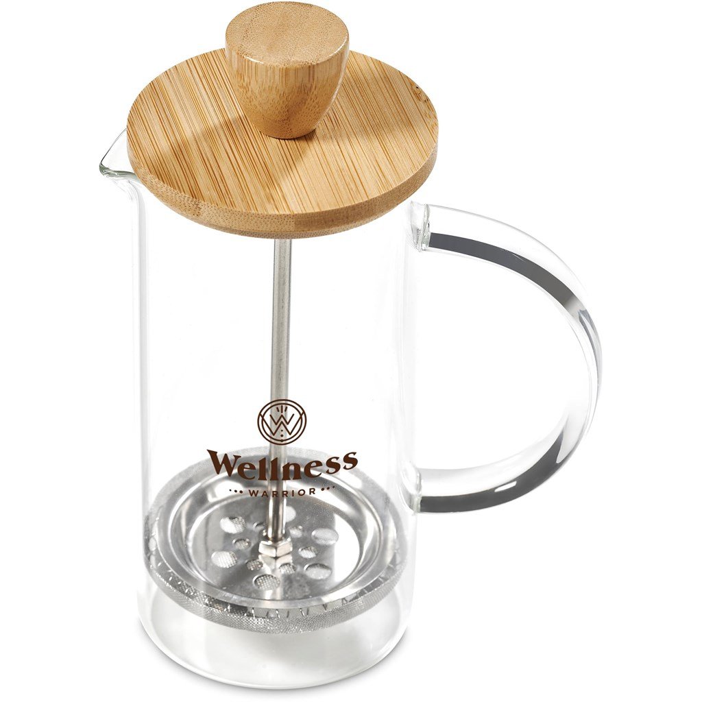 Okiyo Aibo Glass & Bamboo Coffee Set - Image 23