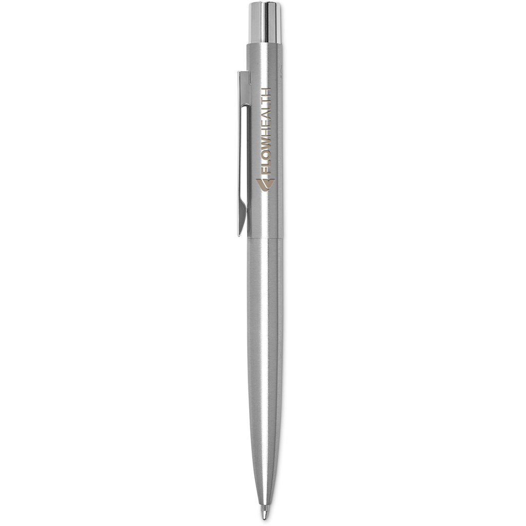 Okiyo Mio Recycled Stainless Steel Ball Pen - Image 10