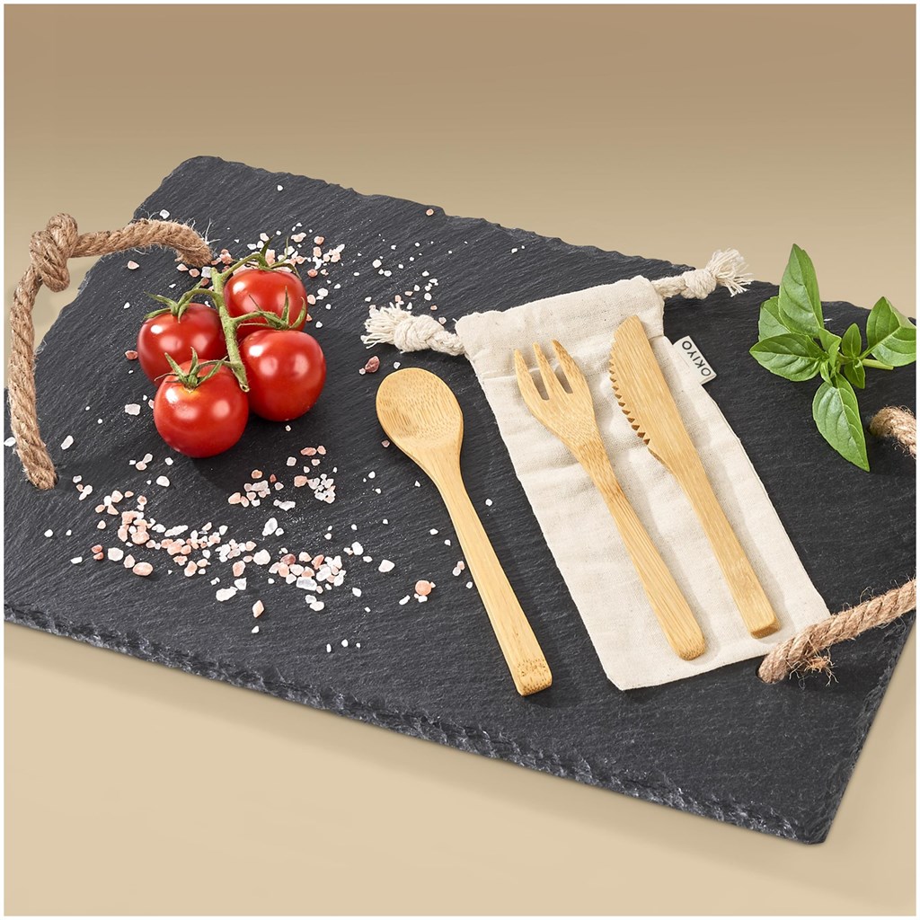 Okiyo Nakama Bamboo Cutlery Set - Image 4