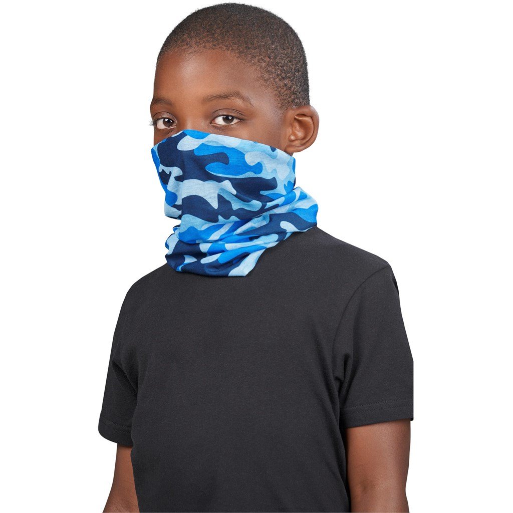 Kids Camo Flexi Tubular Bandana - Image 6
