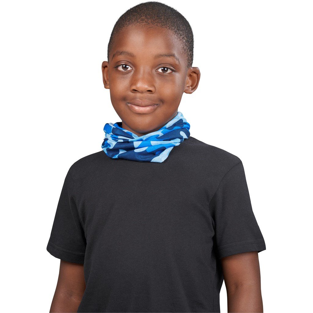 Kids Camo Flexi Tubular Bandana - Image 7