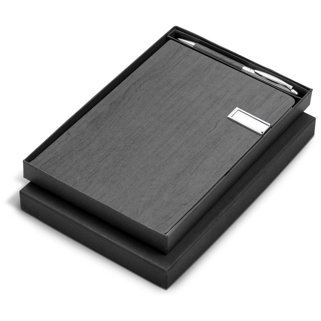 Oakridge USB Notebook & Pen Set - 8GB - Image 3