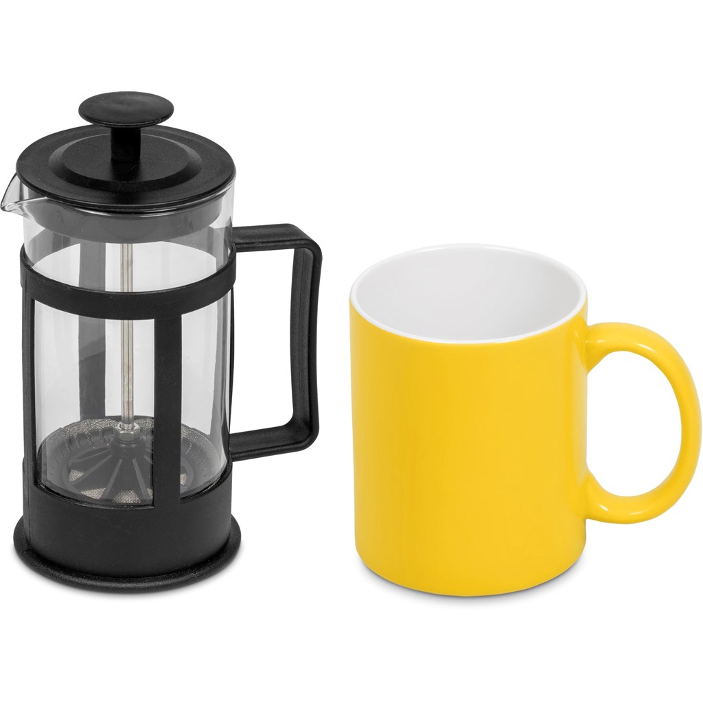 Cafe Omega Coffee Set - Yellow - Image 3