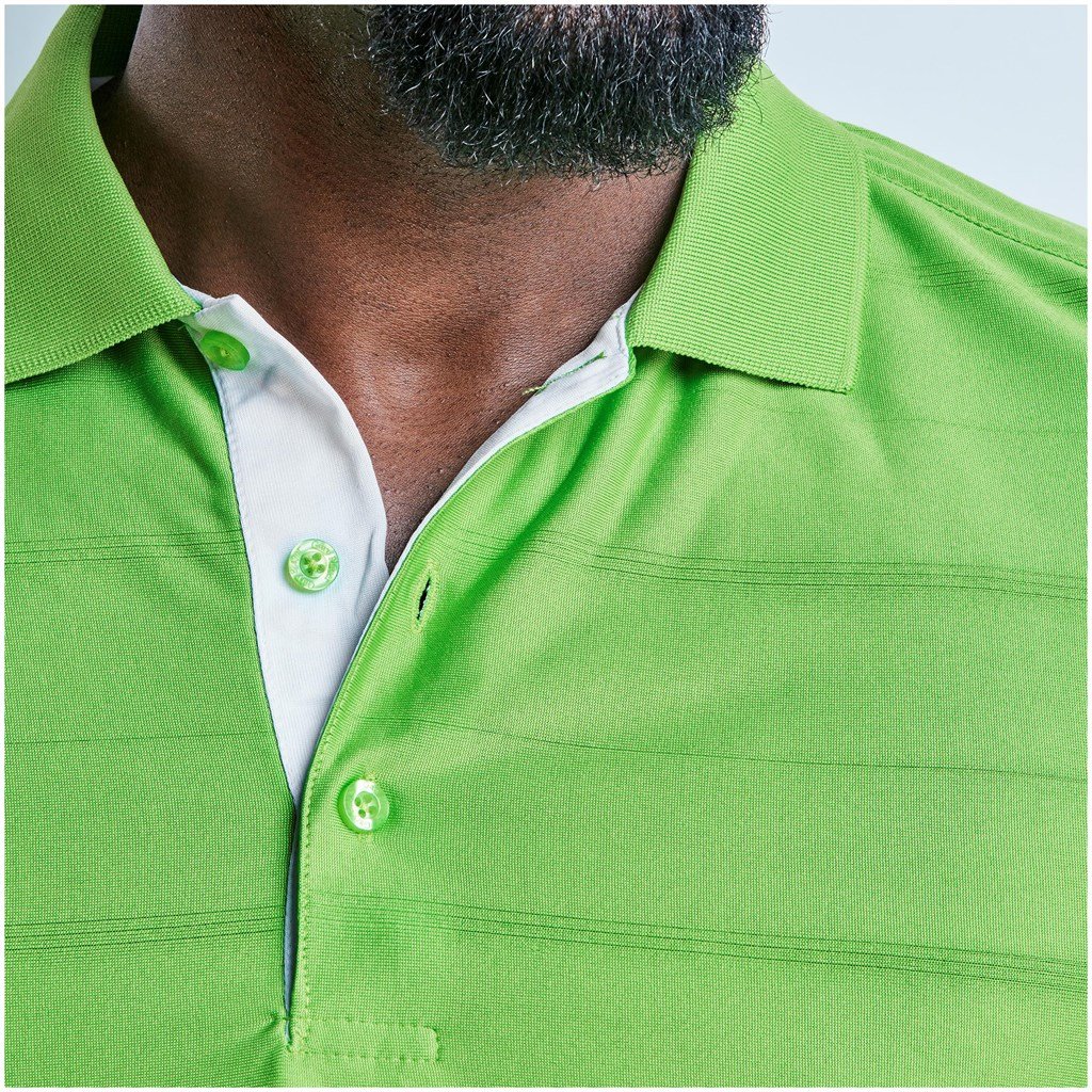 Mens Admiral Golf Shirt - Green - Image 5