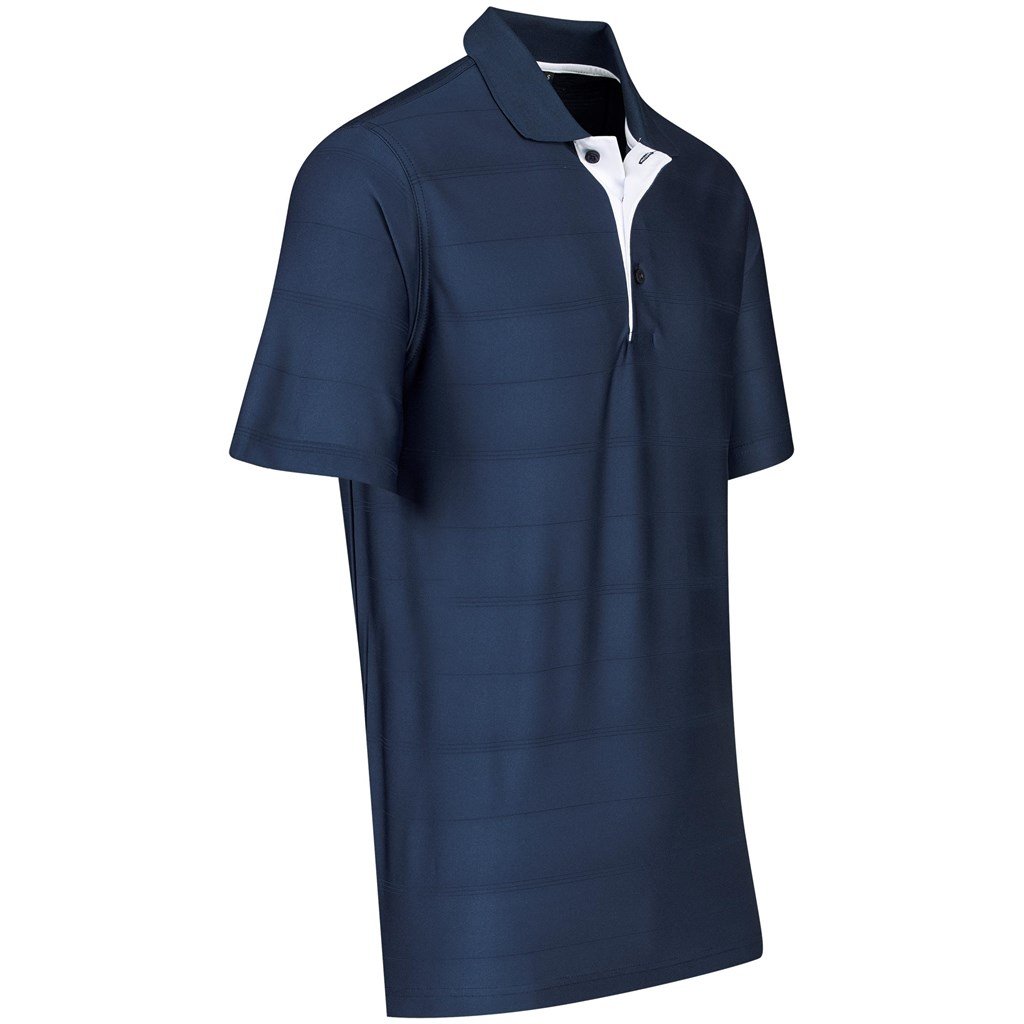 Mens Admiral Golf Shirt - Navy - Image 3